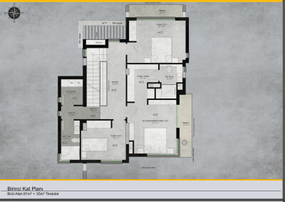 Ozanköy 3+1 Lüks Villalar-10