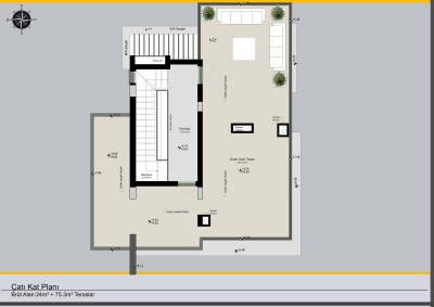 Ozanköy 3+1 Lüks Villalar-9