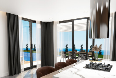 Girne Esentepe  4+1 Villalar-37