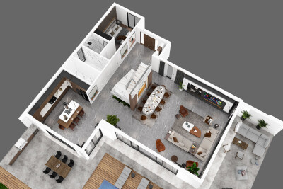 Girne Esentepe  4+1 Villalar-19