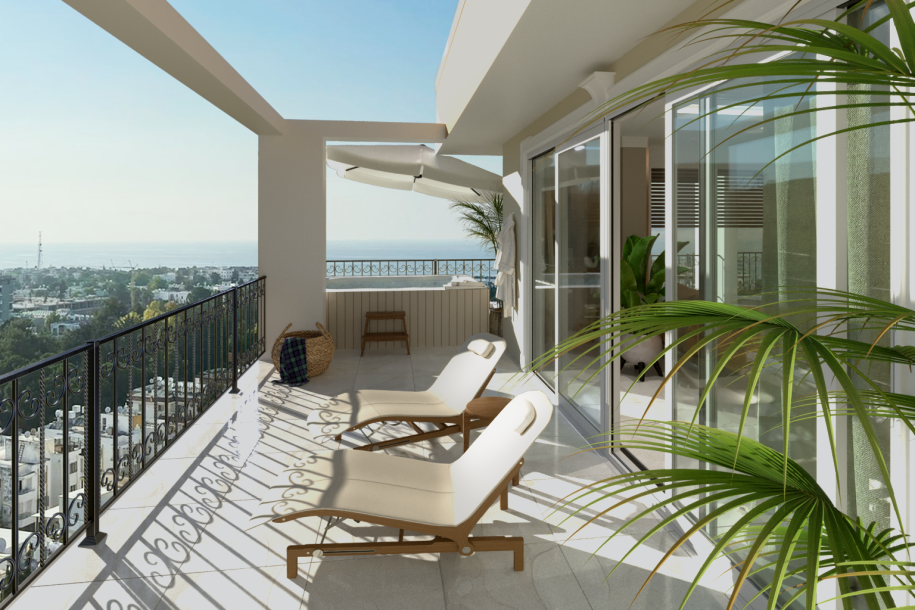 Kyrenia Center 2+1 Flat-11