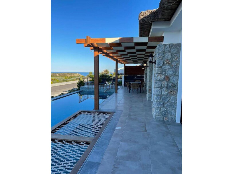 3+1 villa for sale with garden, private pool in Esentepe, Kyrenia, North Cyprus-3