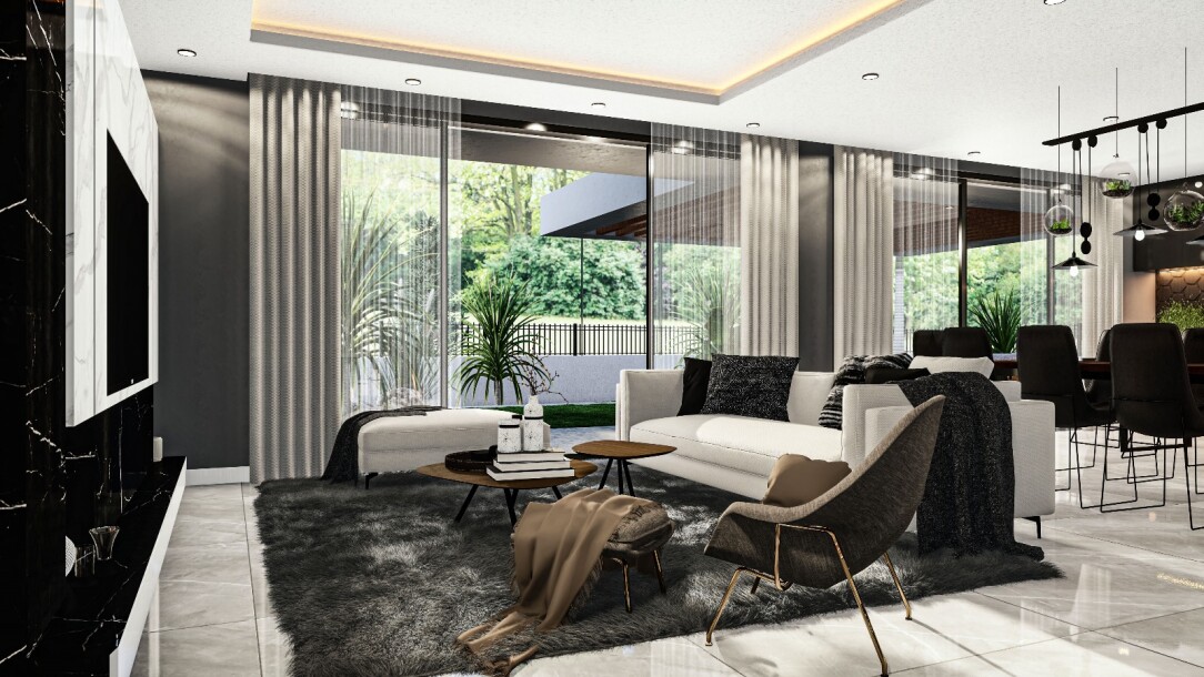 iskele Türk Malı Boğaz tepe 4+1 villa-9