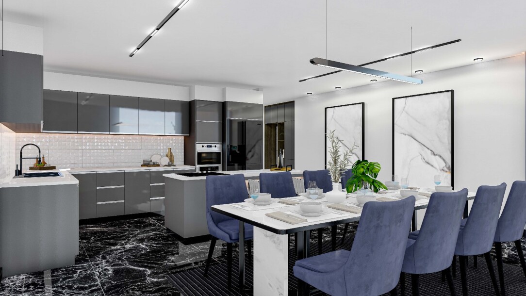 İskele 3+1 Türk Malı Villa-13