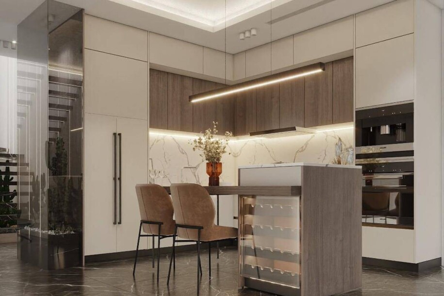 Girne 3+1 Villa Luxury villa by the sea-14