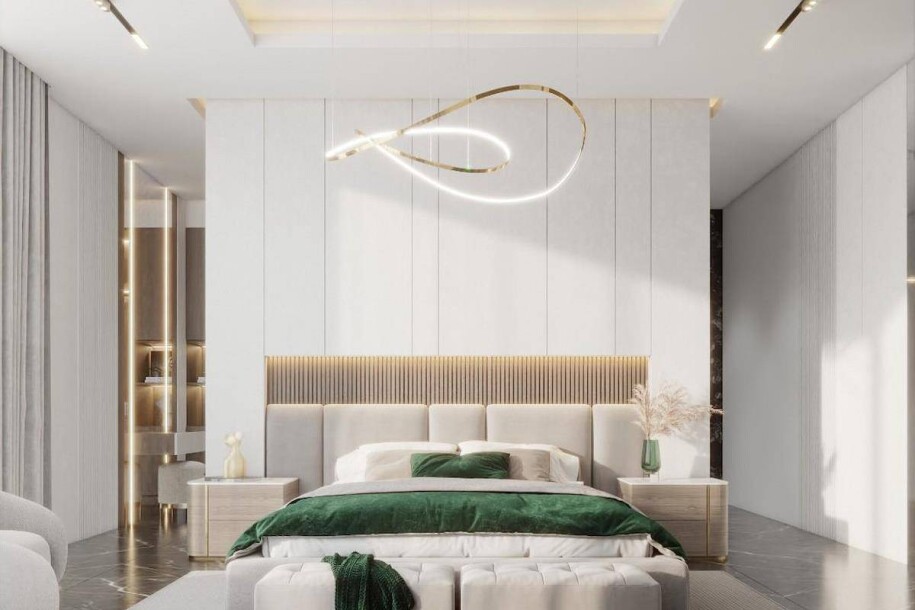 Girne 3+1 Villa Luxury villa by the sea-13