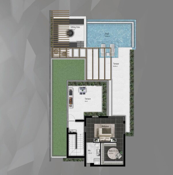 Girne 3+1 Villa Luxury villa by the sea-10