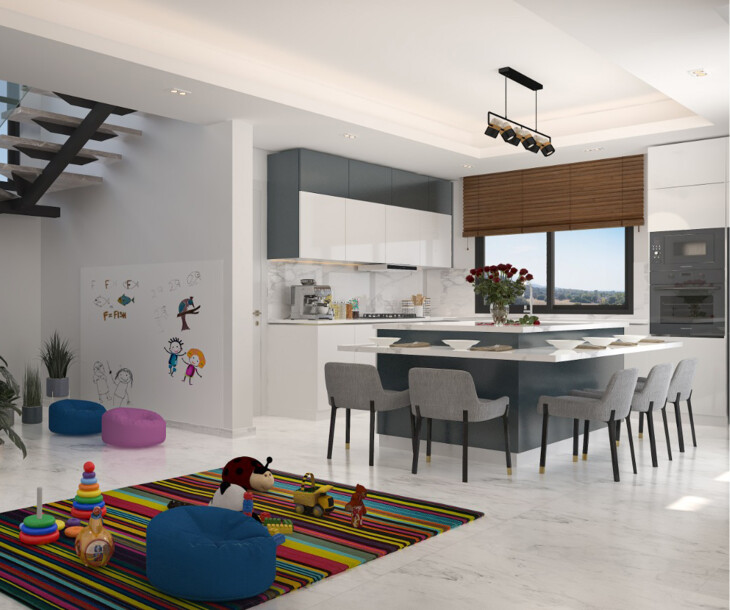 Kyrenia Zeytinlik  4+1 Villa-11